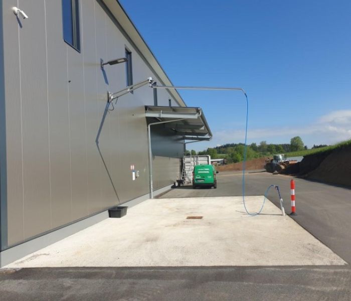 Neue Truckwash-Anlage in Gerolstein: Reisedienst Hens (Foto: Otto Christ AG - Wash Systems)